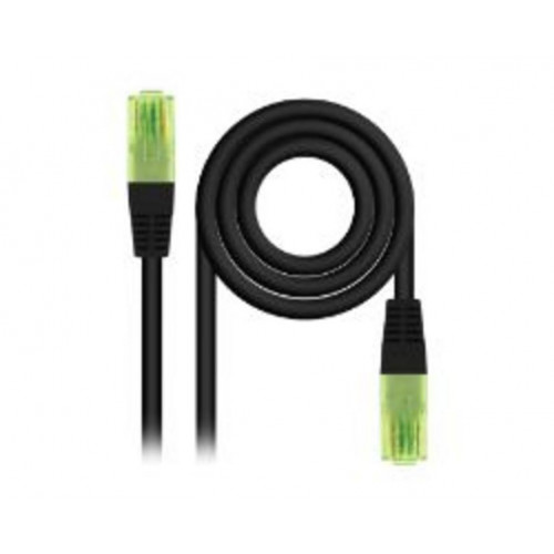 Nanocable RJ45 Cat.6 UTP 25cm Negro...