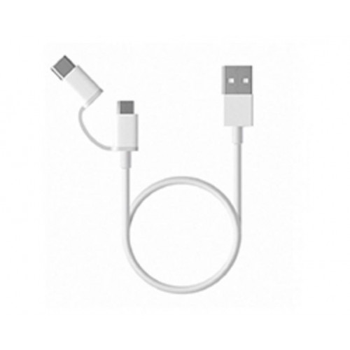 Cable XIAOMI M-USB/C a USB-A 30cm...