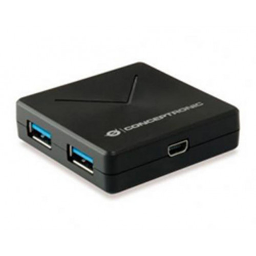 Hub CONCEPTRONIC 4xUSB 3.0 Negro...