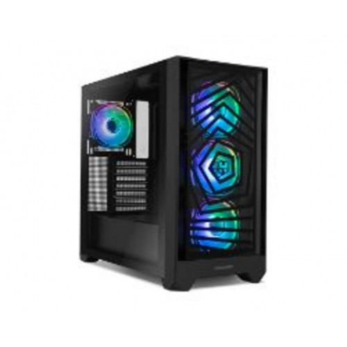 Caja NOX Hummer Plasma ARGB Negra...