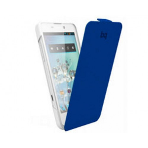 Funda BQ Aquaris 4.5 Blanca/Azul...
