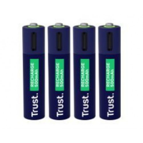 Pilas Recargables Trust AAA USBC-C...
