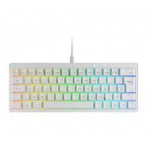 Teclado Mars Gaming RGB USB-C Blanco...