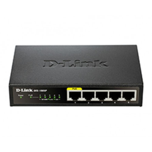 Switch D-Link 5p 10/100/1000 PoE...
