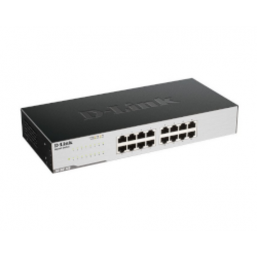 Switch D-Link 16xRJ45 GbE Rack 1U...