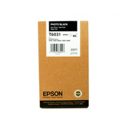 Tinta Epson T6031 Negro Photo 220ml...