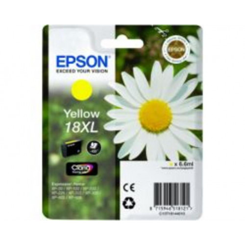 Tinta Epson 18XL T1814 Amarillo 6.6ml...