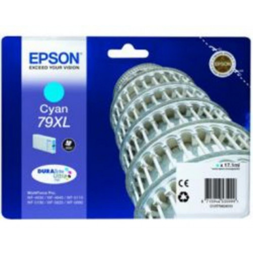 Tinta Epson 79XL T7902 Cian...