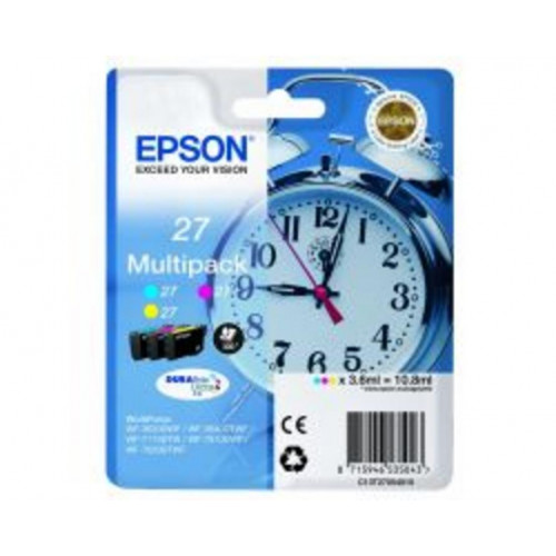 Tinta Epson 27 T2705 Pack 3 Colores...