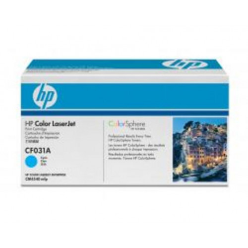 Toner HP LaserJet 646A Cian 12500...