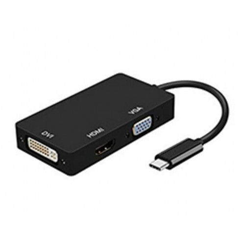 Cable AISENS USB-C/M a DVI/HDMI/VGA/H...