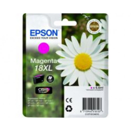 Tinta Epson 18XL T1813 Magenta 6.6ml...