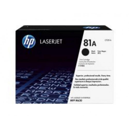Toner HP LaserJet 81A Negro 10500...