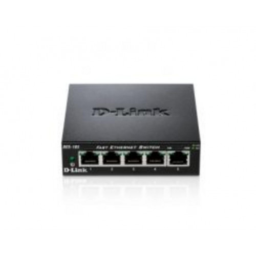 Switch D-Link 5P 10/100 Metallic...