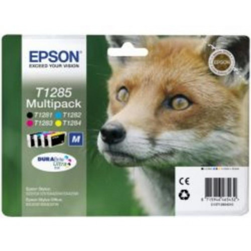 Tinta Epson T1285 Pack Negro/Tricolor...