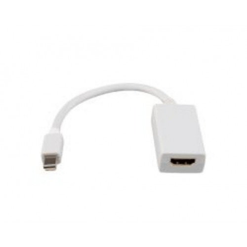 Nanocable Mini DP/M a HDMI/H 15cm Blanco