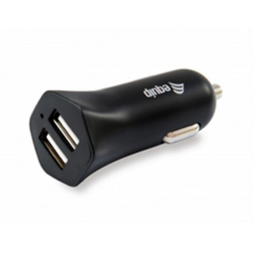 Cargador de Coche EQUIP Life 2USB 12W...