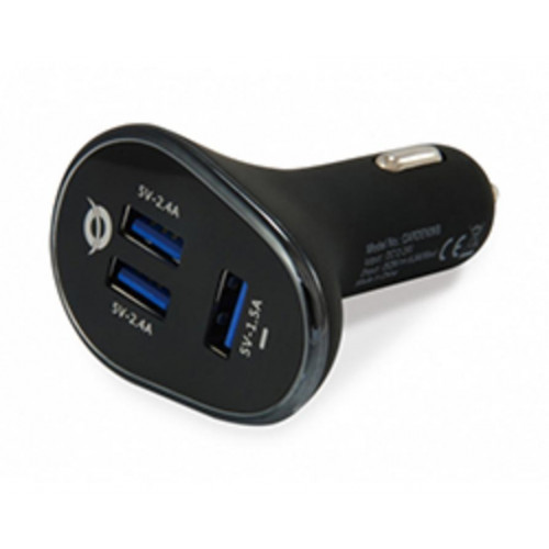 Cargador Coche CONCEPTRONIC 3Usb-A...