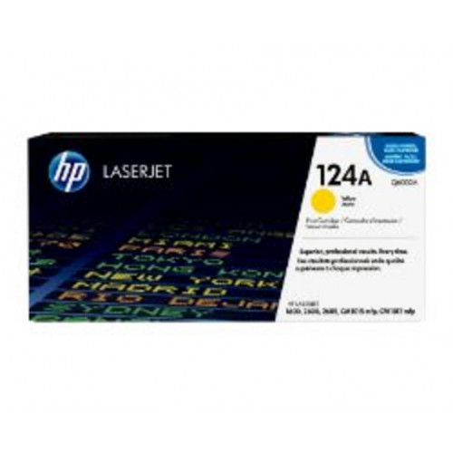 Toner HP LaserJet 124A Amarillo 2000...