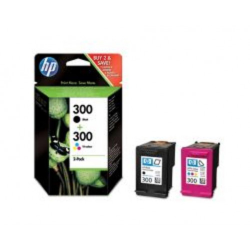 Tinta HP 300 Pack Tricolor/Negro...