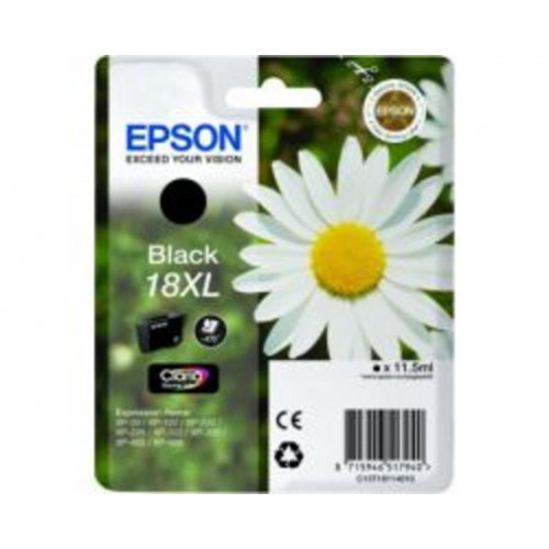 Tinta Epson 18XL T1811 Negro...