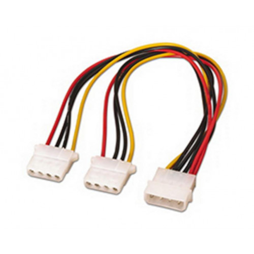 Nanocable Molex (4-pin) a 2xMolex...