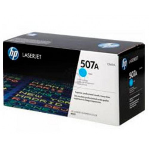 Toner HP LaserJet Pro 507A Cian 6000...