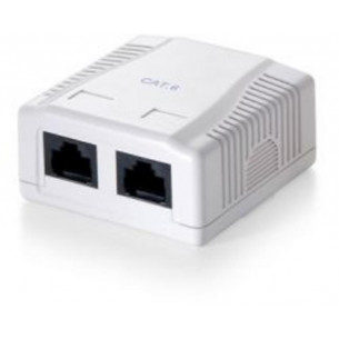 Roseta Equip Doble RJ45...