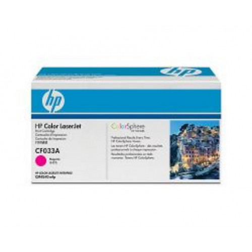 Toner HP LaserJet 646A Magenta 12500...