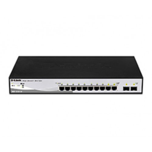 Switch D-Link 8xRJ45 GbE 2xSFP Rack...
