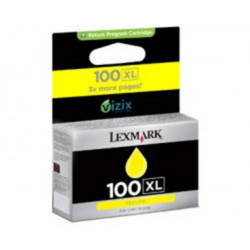 Tinta Lexmark 100XL Amarillo...