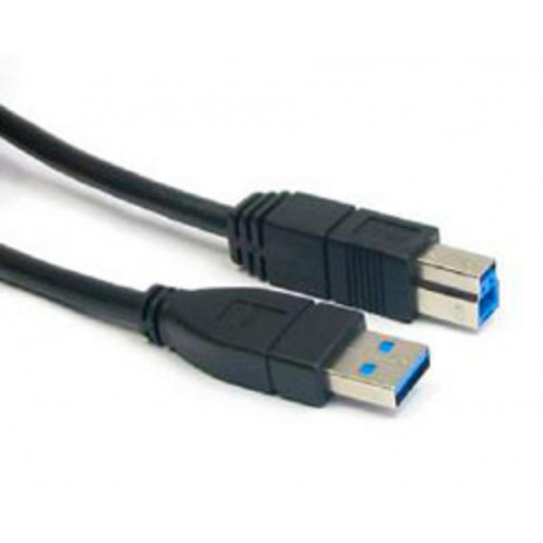 Cable USB-A 3.0/M a USB-B/M 1,5m Azul
