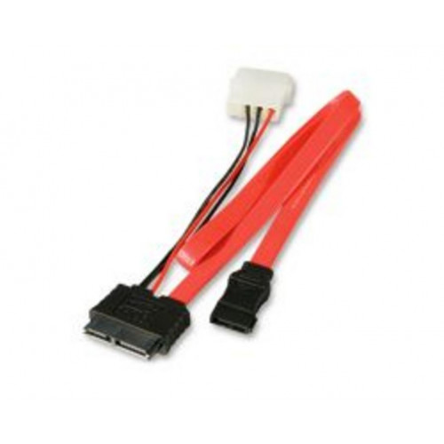 Nanocable SATA1 a SATA1/Molex 15cm