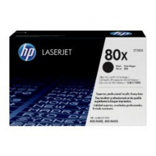 Toner HP LaserJet Pro 80X Negro 6900...