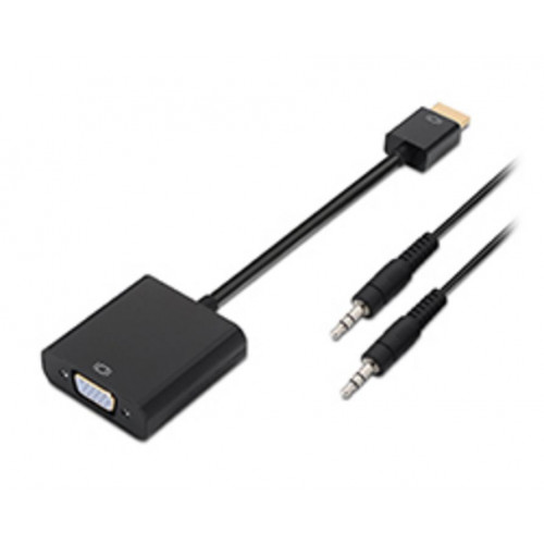 Cable AISENS HDMI A/M a VGA/H + Jack...