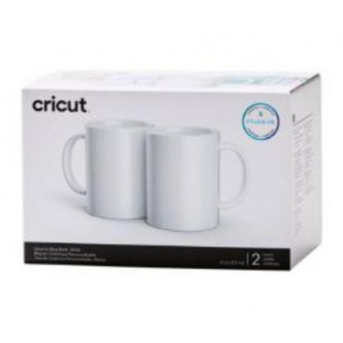 Taza Cerámica CRICUT Mug Blank Pack 2...