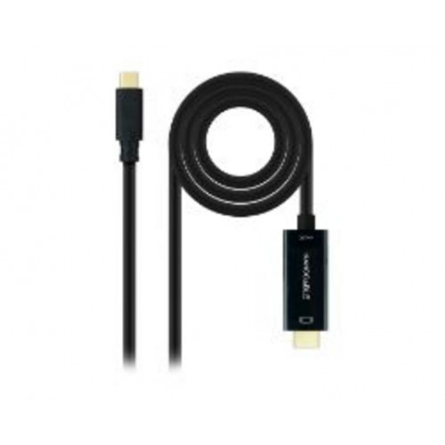 Nanocable USB-C/M a HDMI/M 1.8m Negro