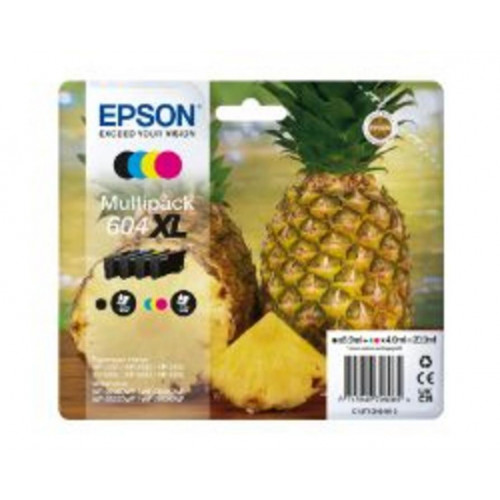Tinta Epson 604XL Pack Negro/Tricolor...