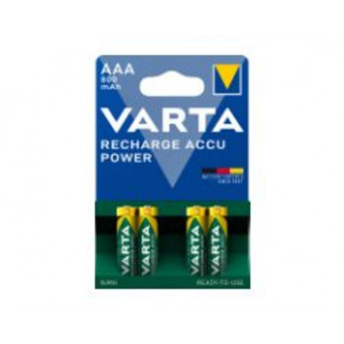 Pilas Recargables Varta AAA Blister 4...