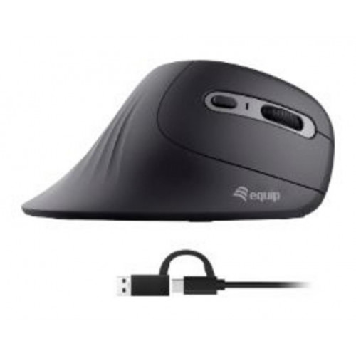 Ratón Vertical EQUIP USB-A/C 7200dpi...