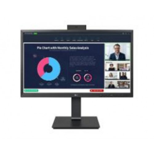 Monitor LG 24" IPS FHD 60Hz WebCam...