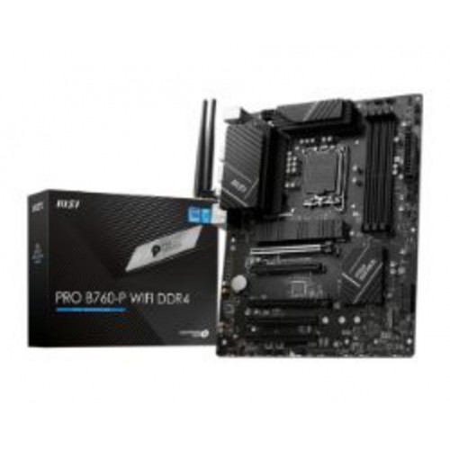 MSI PRO B760-P WIFI DDR4: 4DDR4 SATA3...