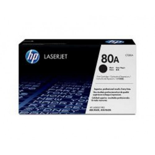 Toner HP LaserJet Pro 80A Negro 2560...
