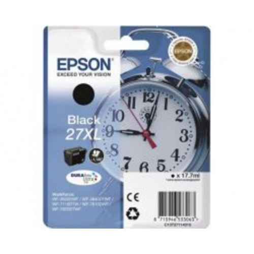 Tinta Epson 27XL T2711 Negro 17.7ml...