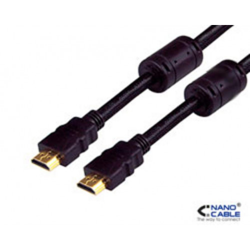 Nanocable HDMI A/M a HDMI A/M 3m Negro