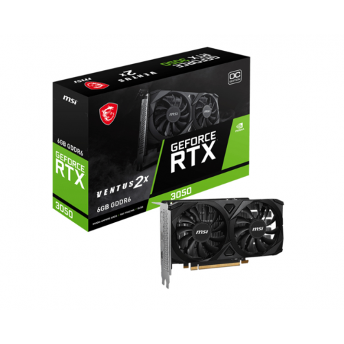 MSI RTX 3050 Ventus 2X E 6GB OC