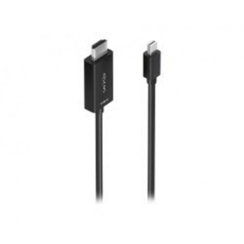 Cable AISENS Mini DP/M a HDMI/M 2m Negro