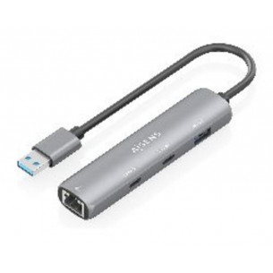Hub AISENS USB-A con 1...
