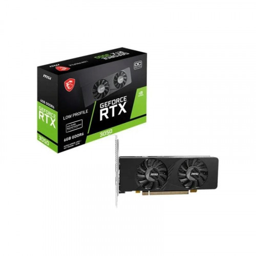 MSI GeForce RTX 3050 LP E 6G OC Low...