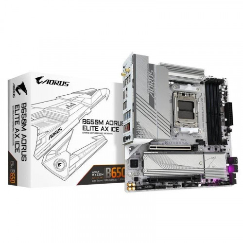 Gigabyte GA-B650M Aorus Elite AX Ice...